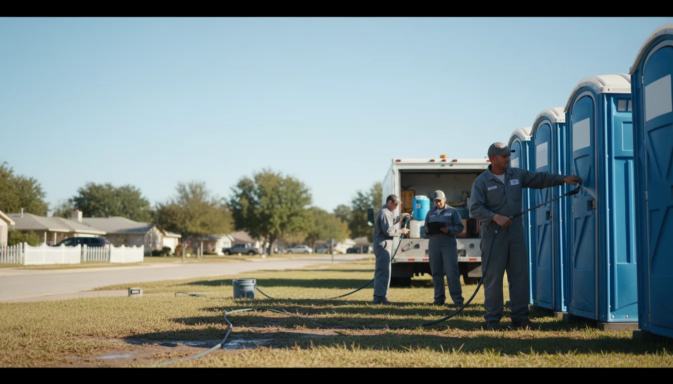 Long-Term Portable Toilet Rental in Polvadera, NM near me